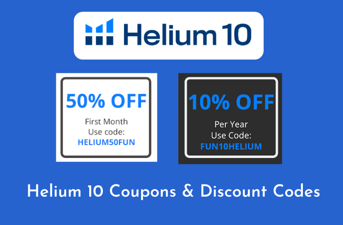 Helium 10 Discount Coupon Codes August 21 50 Deals