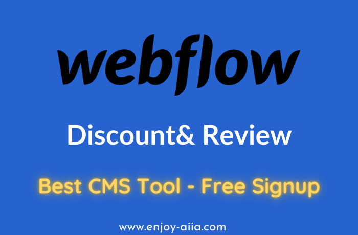 WebFlow Discount& Review