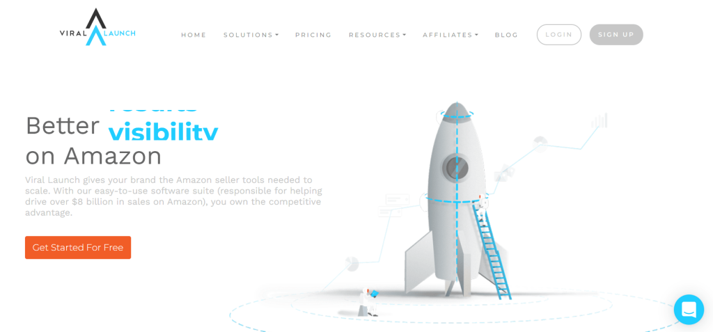 Viral Launch Homepage