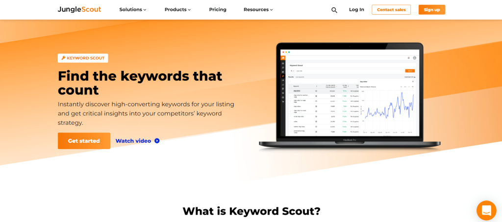 Jungle Scout Keyword Research Tool