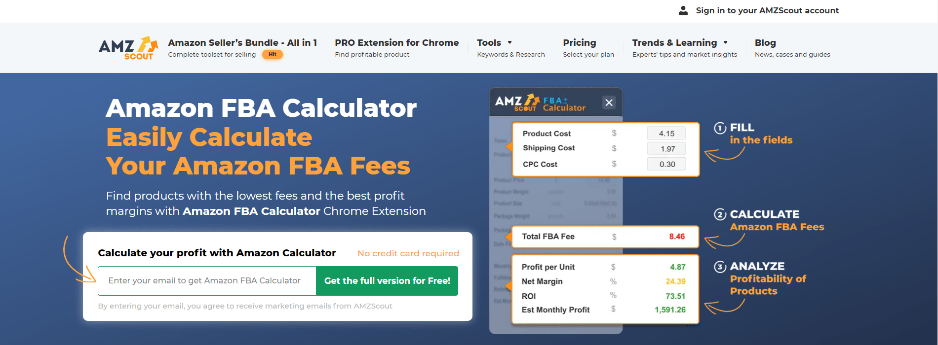 6 Best Amazon FBA Calculator In 2024 (January Updated)
