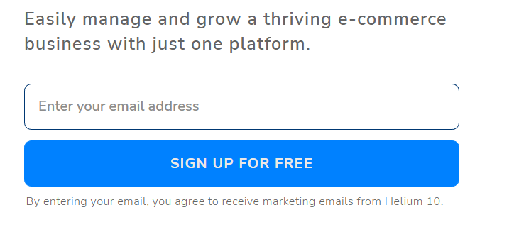 Sign up For Free