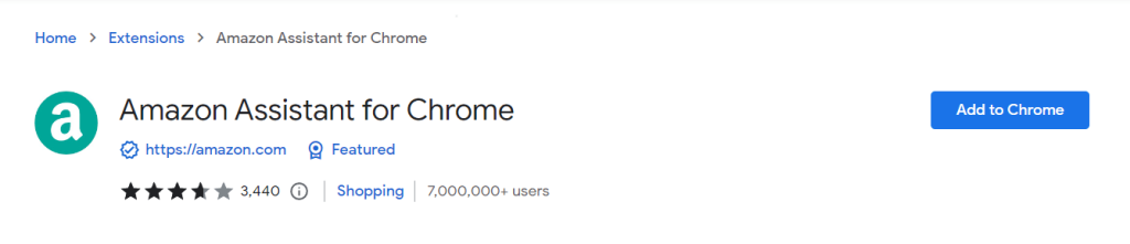 Amazon Assistant for Chrome