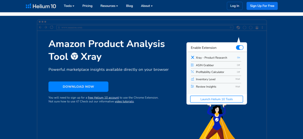 Helium 10XRay Overview