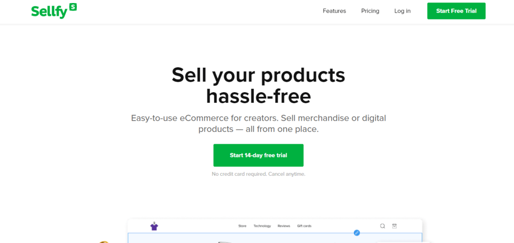 Sellfy  - Shopify Alternatives