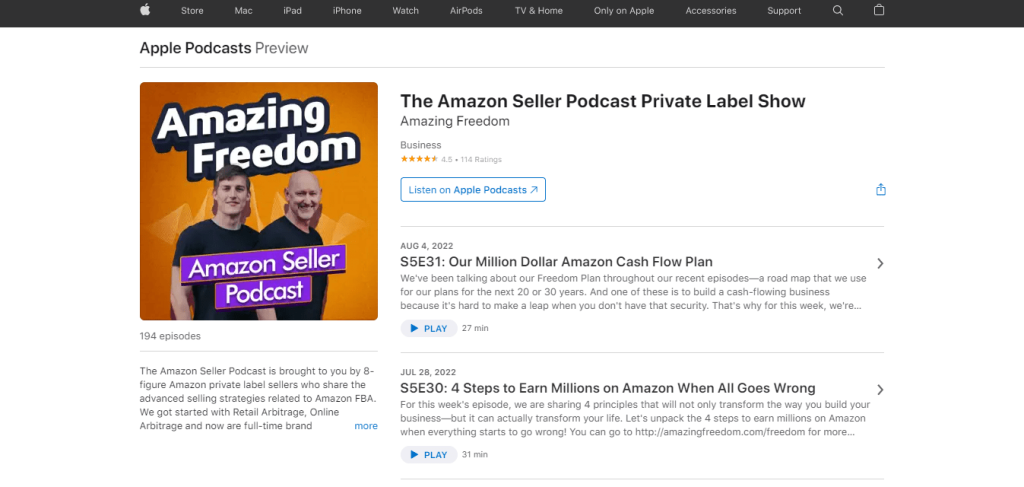 The Amazon Seller Podcast