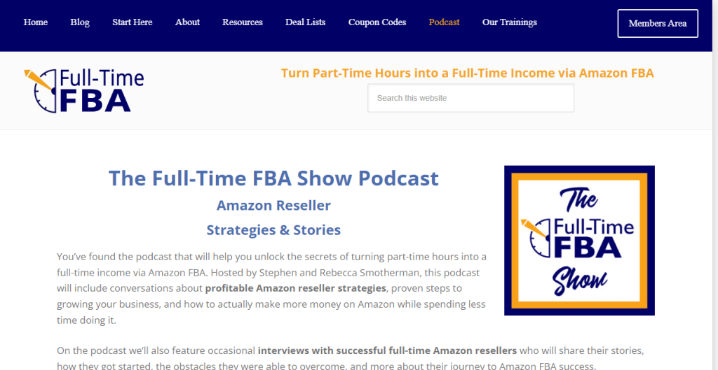 The Full-Time FBA Show Podcast