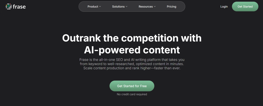 Frase.io Overview