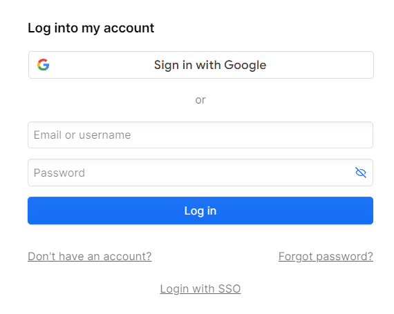 Log In Your Webflow Account