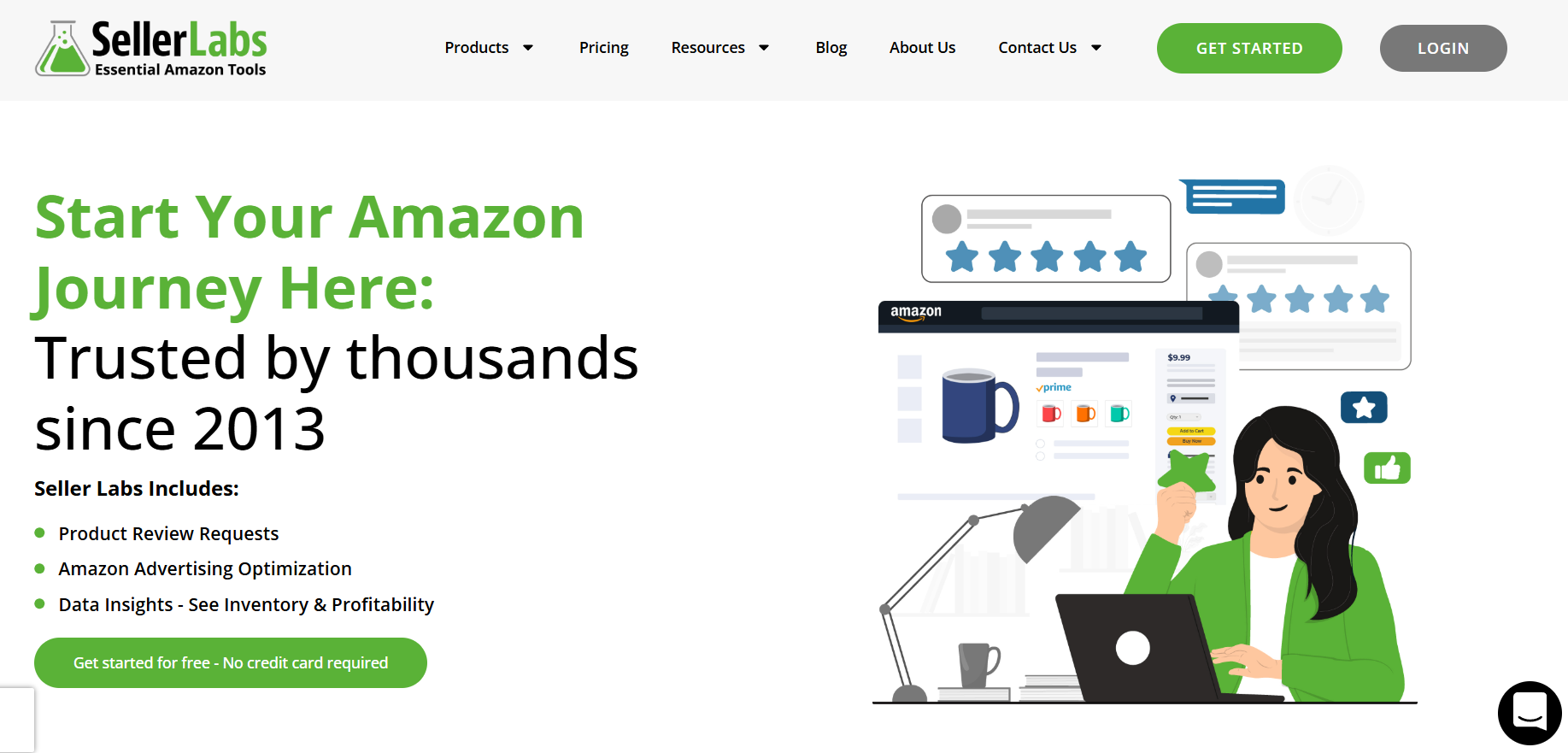  Seller Labs interface 