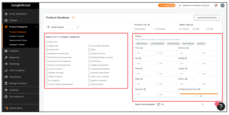 Product Database 