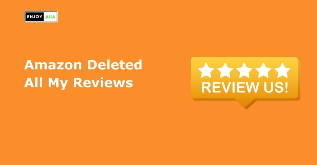 Amazon Deleted All My Reviews