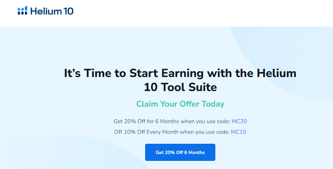 Helium 10 Coupons & Discount 