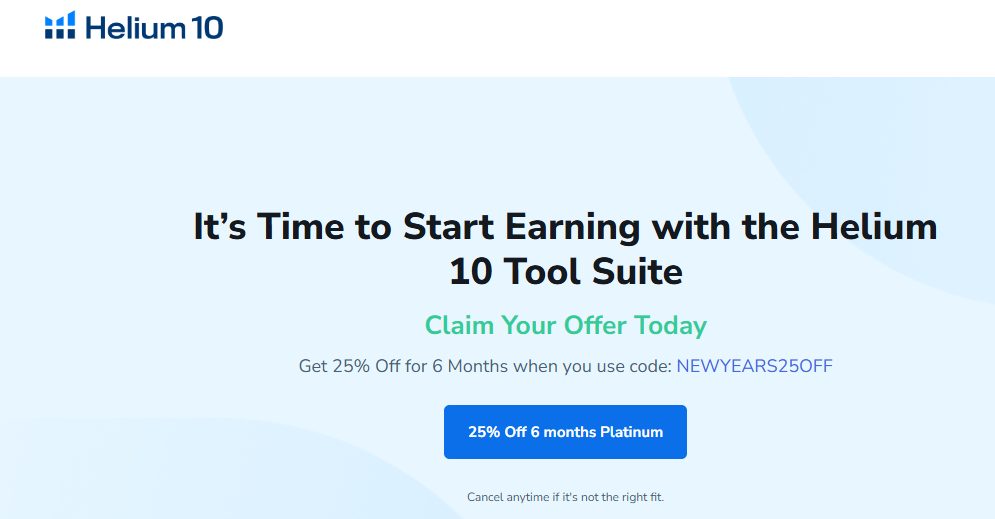 Helium 10 Coupons & Discount Helium 10 Coupons & Discount