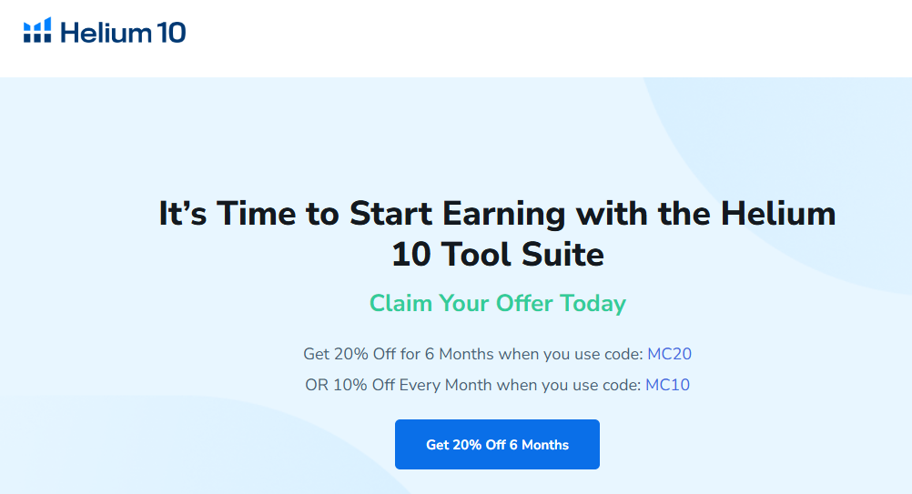 Helium 10 Coupons & Discount